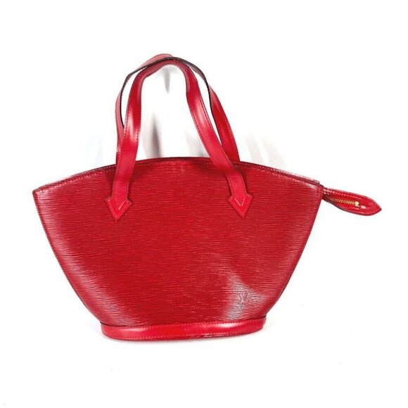 LOUIS VUITTON M52277 Epi Sun jack Bag Tote Bag Hand Bag Leather Castilian Red